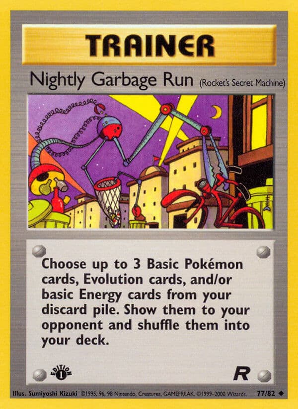 Nightly Garbage Run — Team Rocket Pokémon card