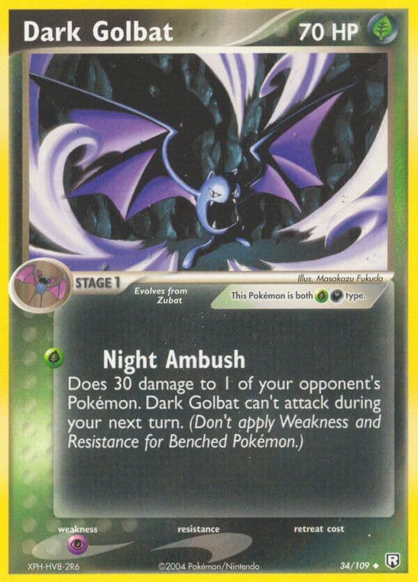 Dark Golbat — Team Rocket Returns
