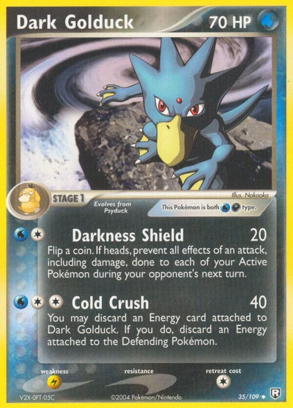 Dark Golduck — Team Rocket Returns Pokémon card