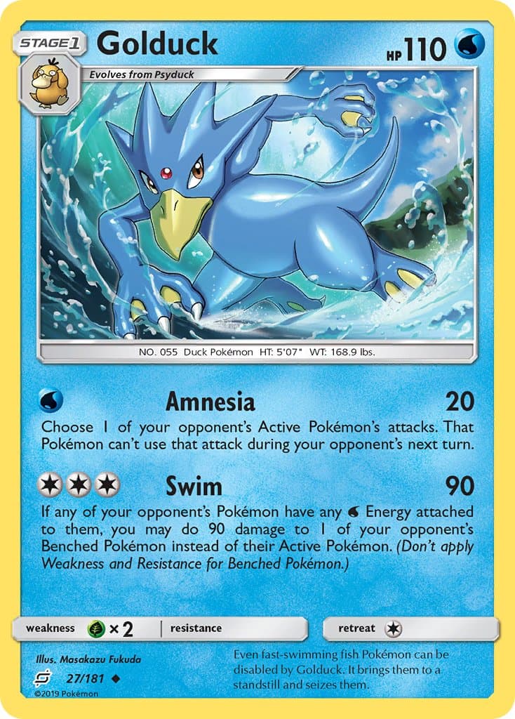 Golduck — Team Up