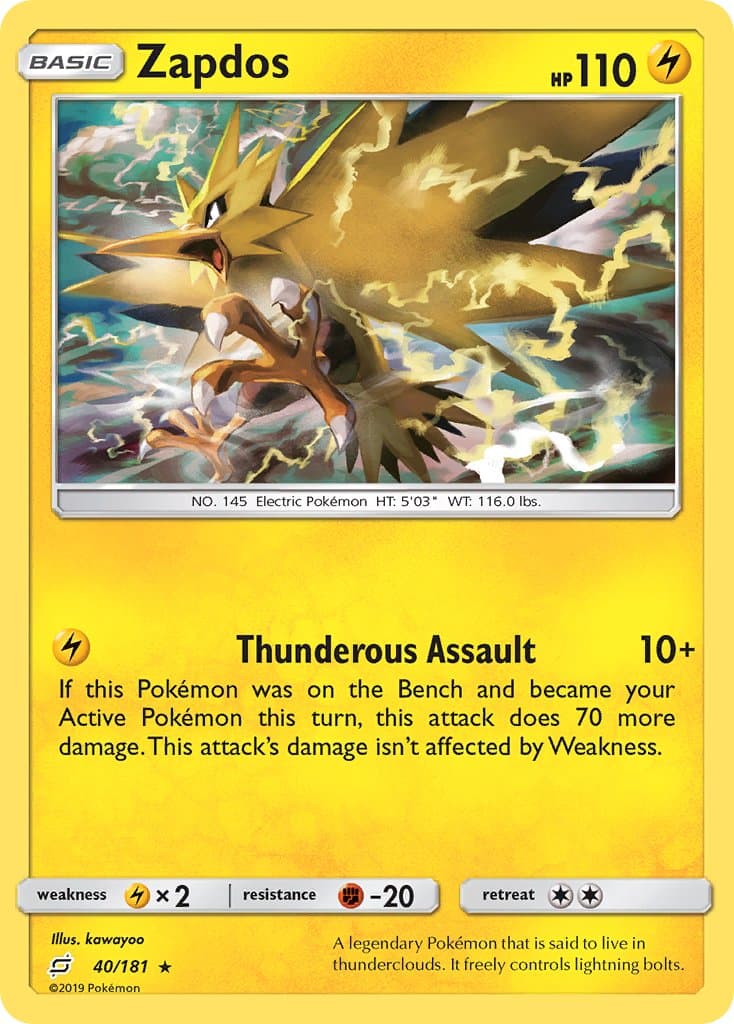 Zapdos — Team Up