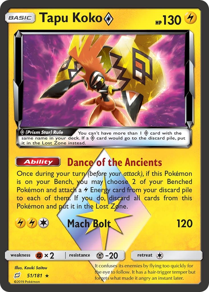 Tapu Koko — Team Up