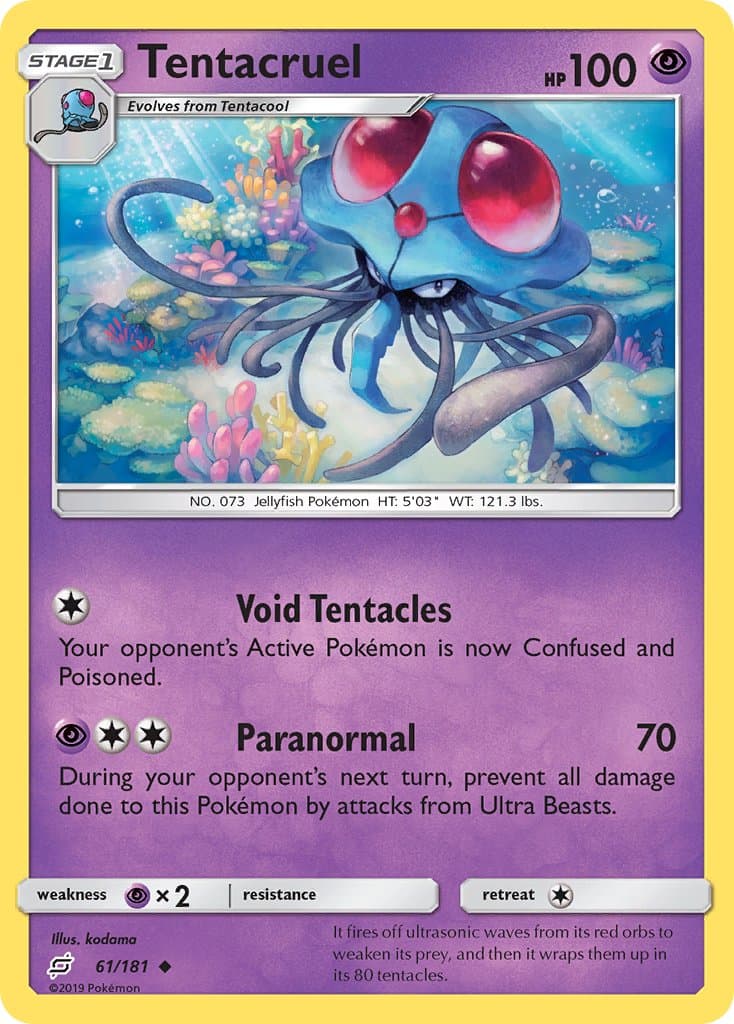 Tentacruel — Team Up