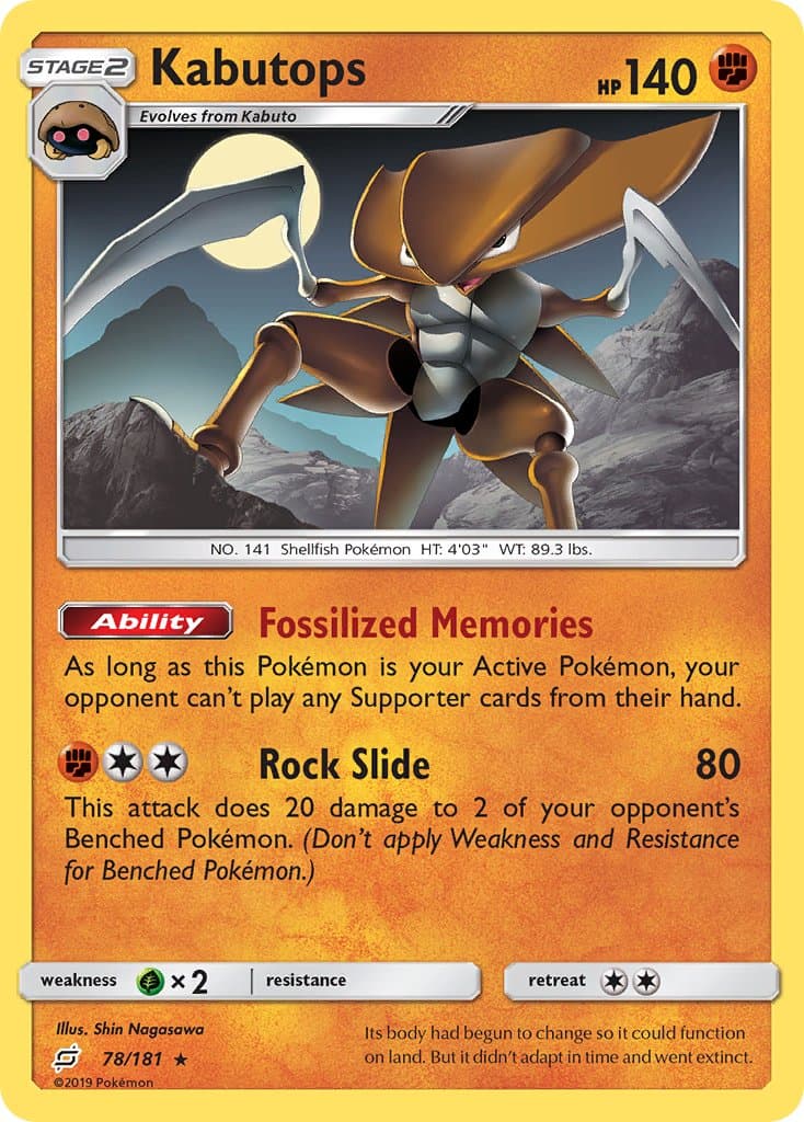 Kabutops — Team Up