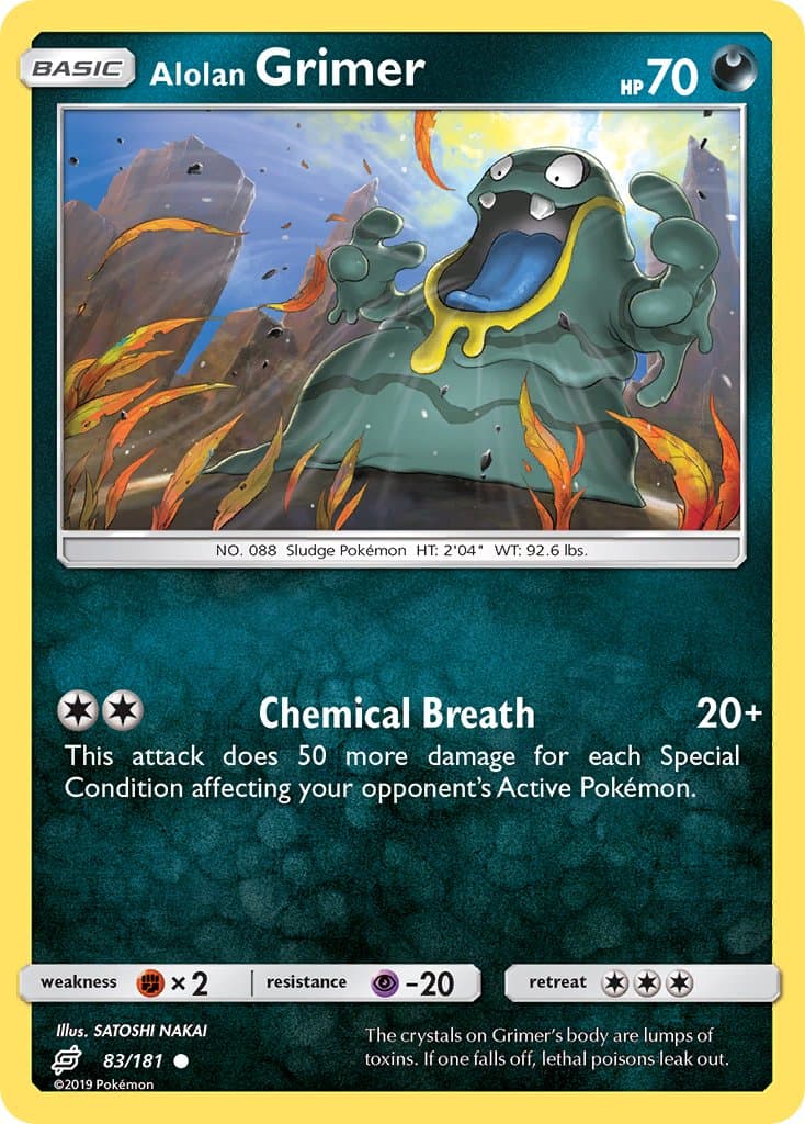 Alolan Grimer — Team Up Pokémon card