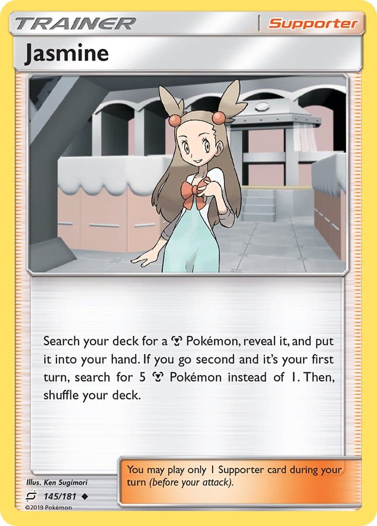 Jasmine — Team Up Pokémon card