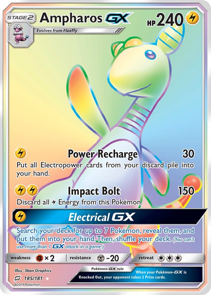 Ampharos Gx — Team Up
