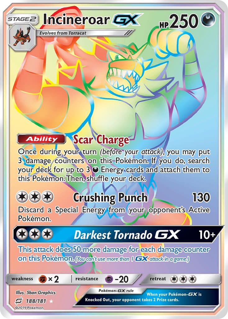 Incineroar Gx — Team Up