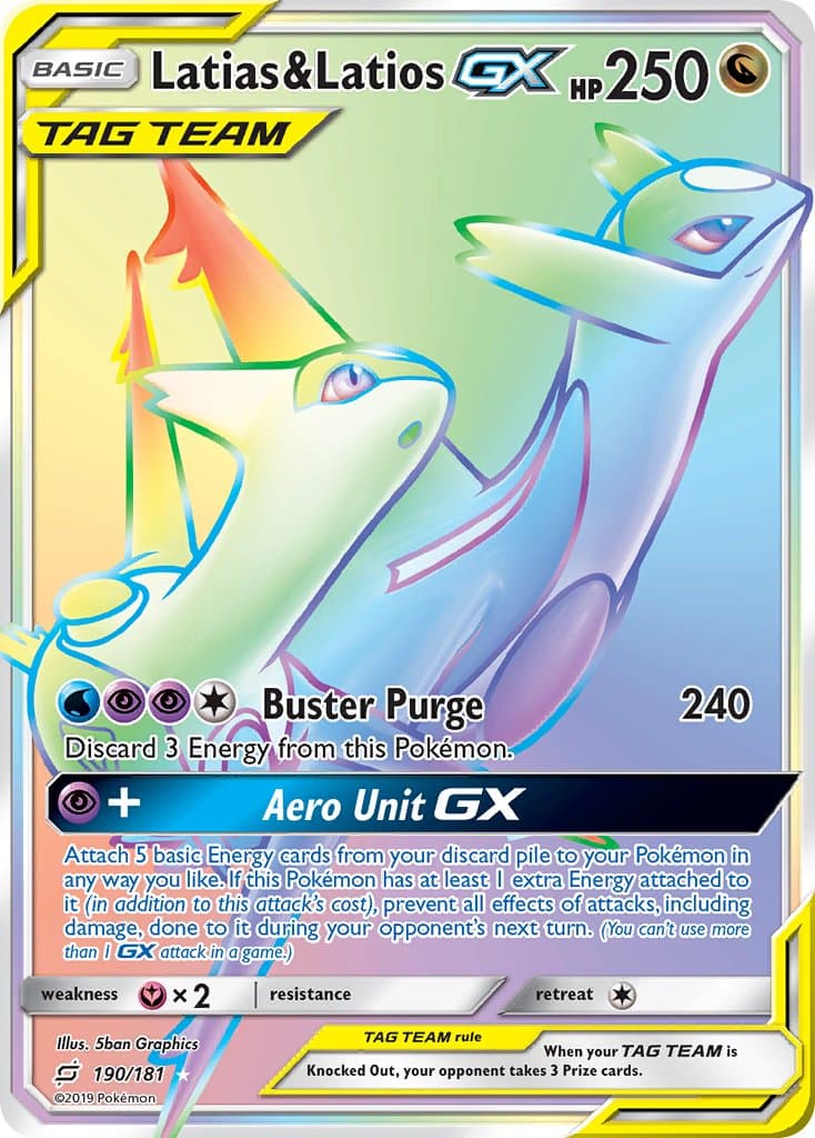 Latias Latios Gx — Team Up