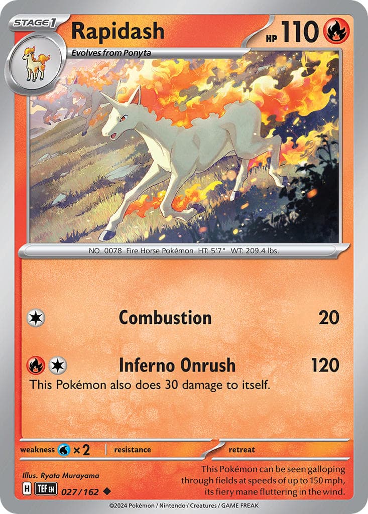 Rapidash — Temporal Forces