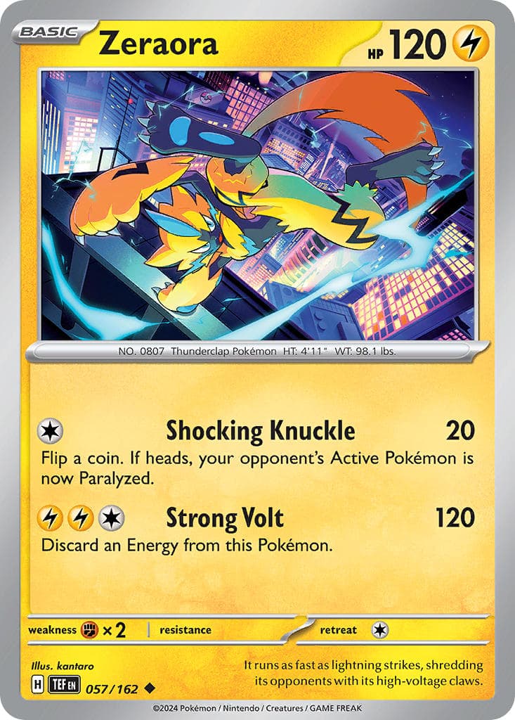 Zeraora — Temporal Forces