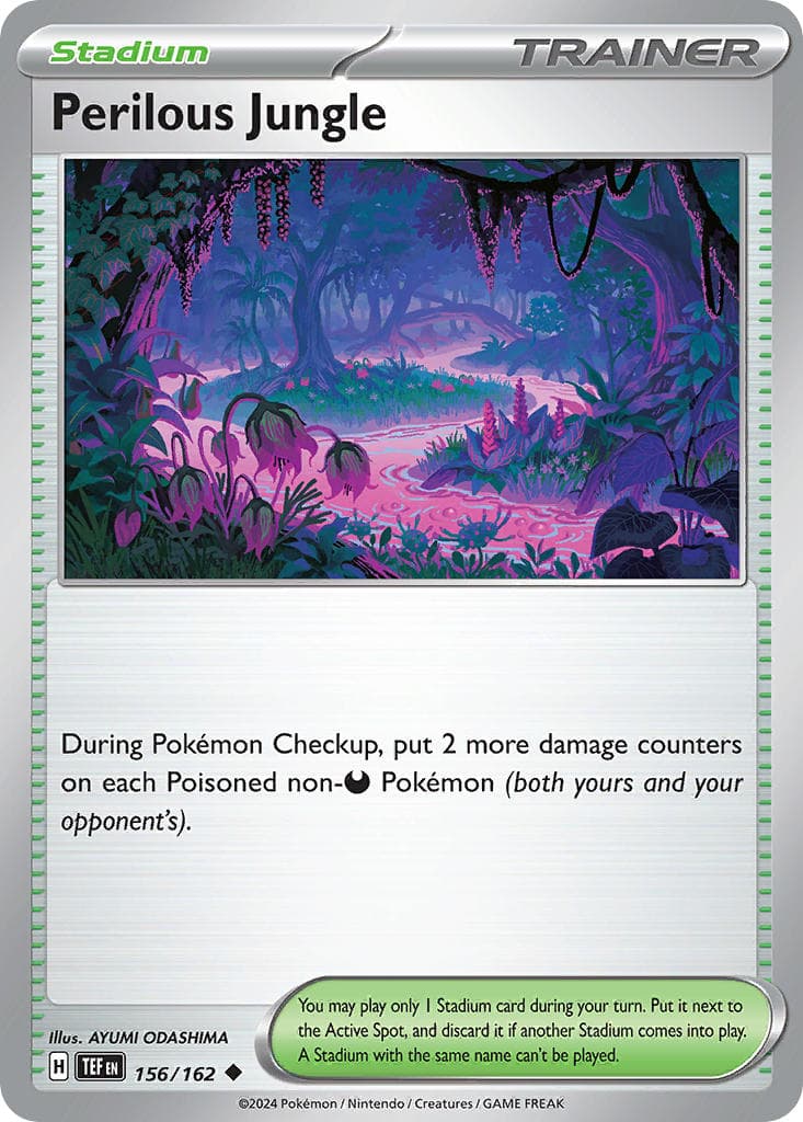 Perilous Jungle — Temporal Forces Pokémon card