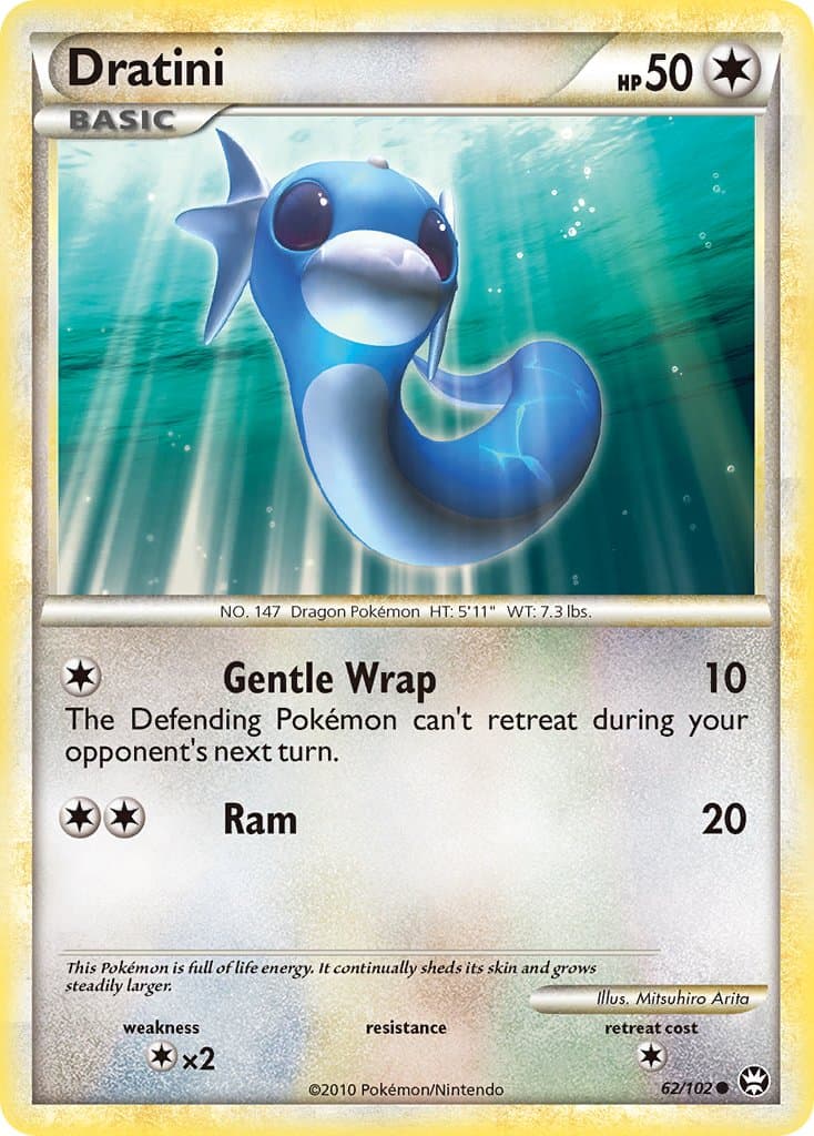 Dratini — Triumphant Pokémon card