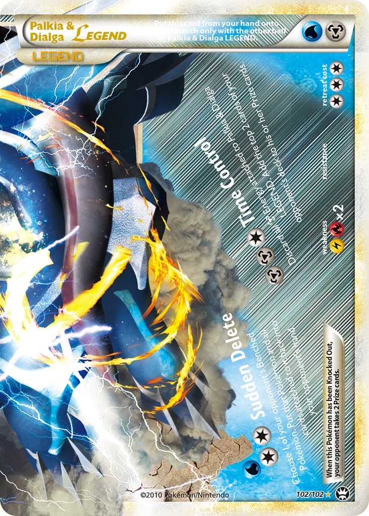 Palkia Dialga Legend 102 — Triumphant