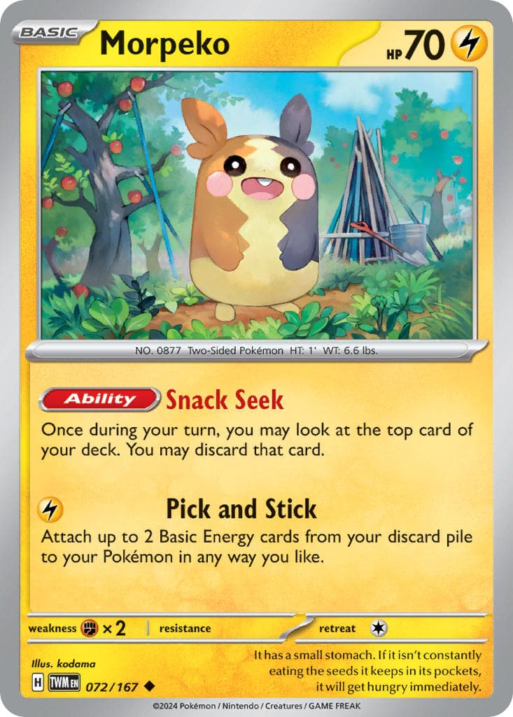 Card 072 — Twilight Masquerade Pokémon card