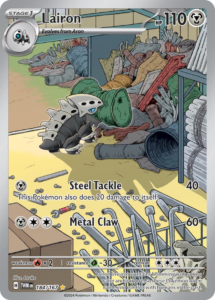 Card 184 — Twilight Masquerade Pokémon card