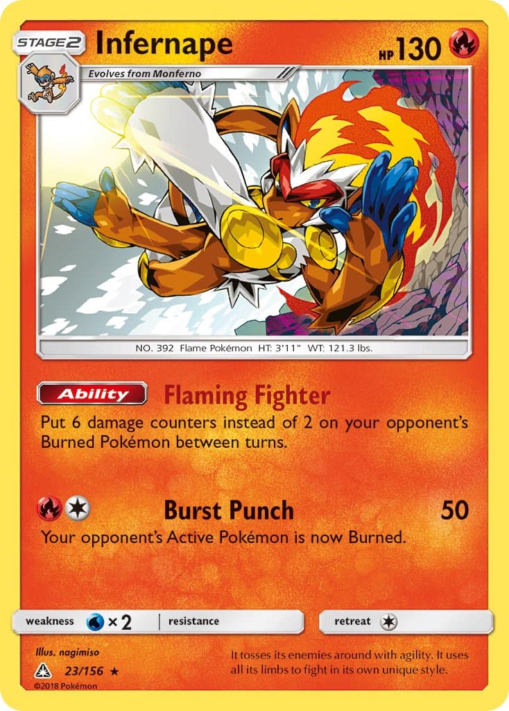 Infernape — Ultra Prism