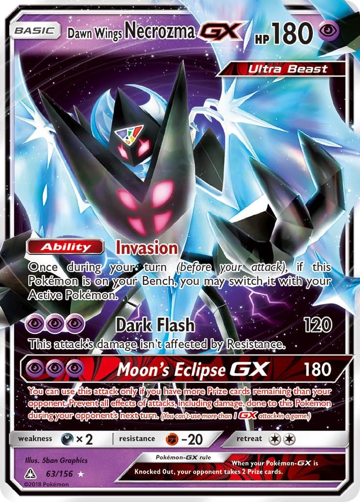 Dawn Wings Necrozma Gx — Ultra Prism