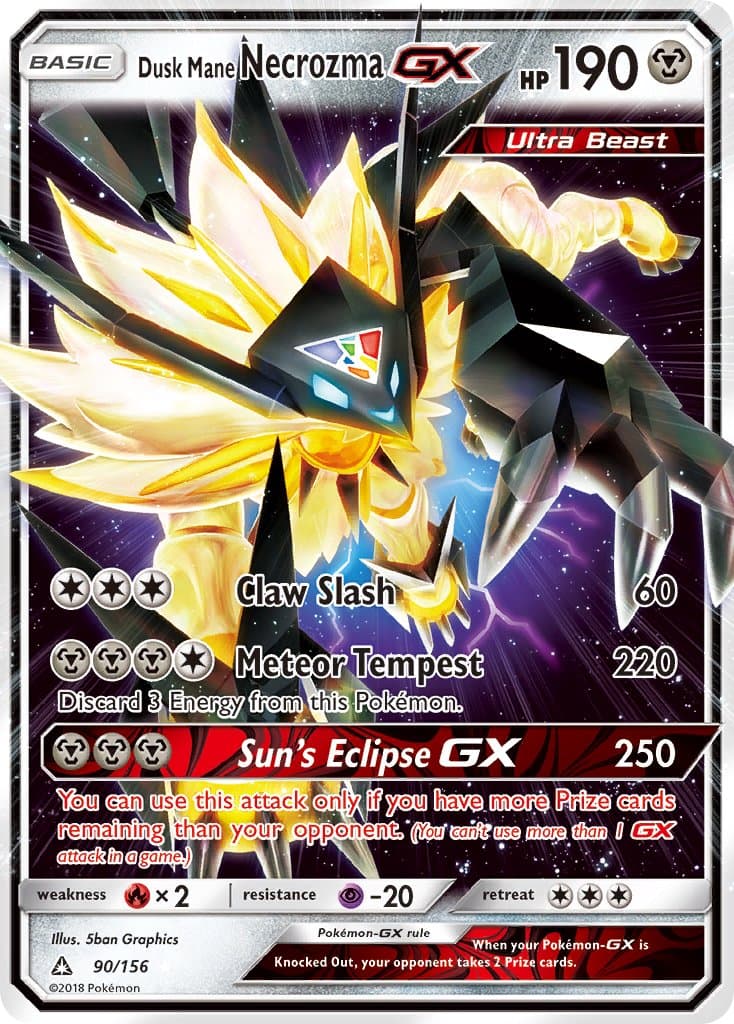 Dusk Mane Necrozma Gx — Ultra Prism