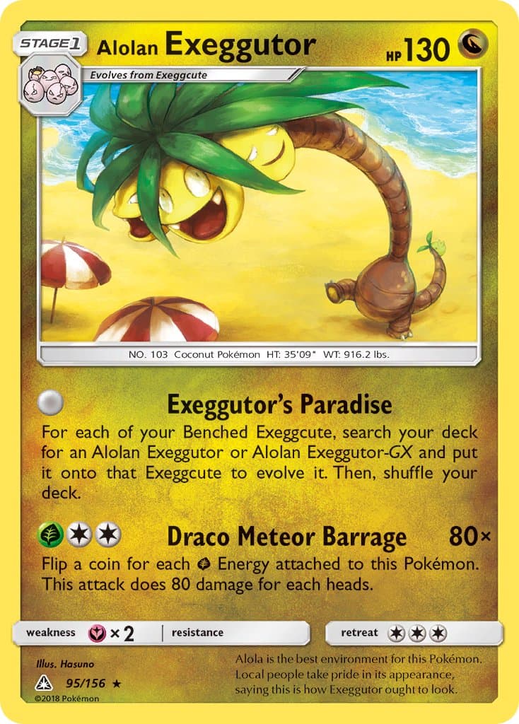 Alolan Exeggutor — Ultra Prism