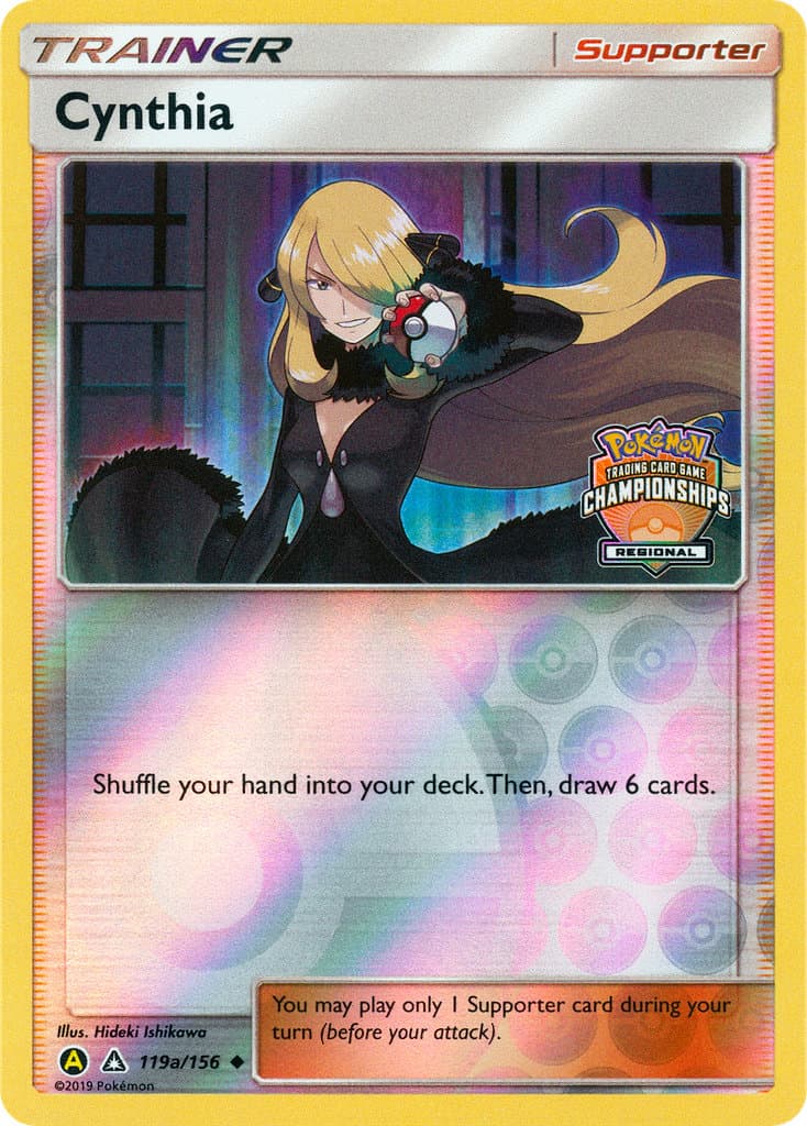 Cynthia Yaa — Ultra Prism Pokémon card