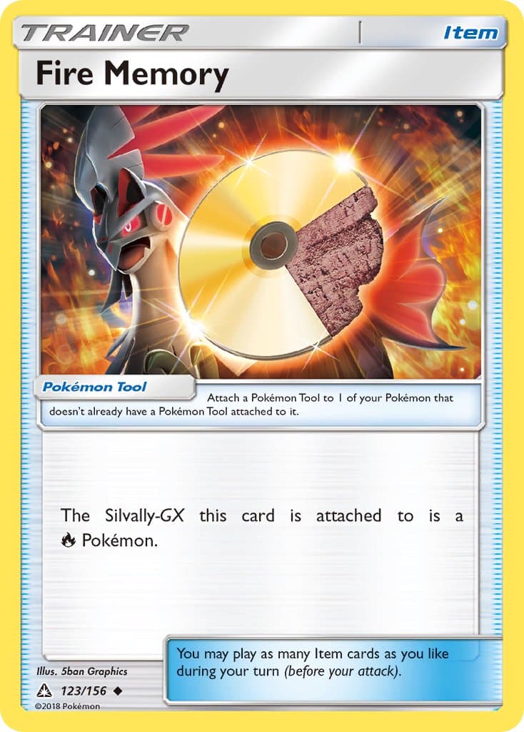 Fire Memory — Ultra Prism Pokémon card