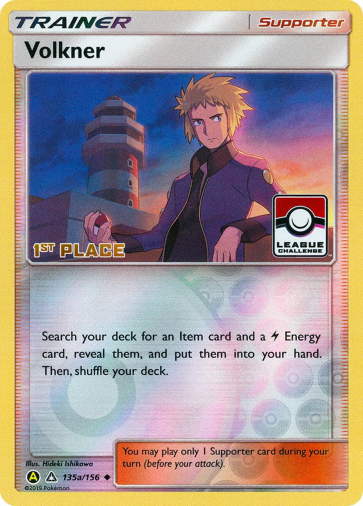 Volkner Yaa — Ultra Prism Pokémon card