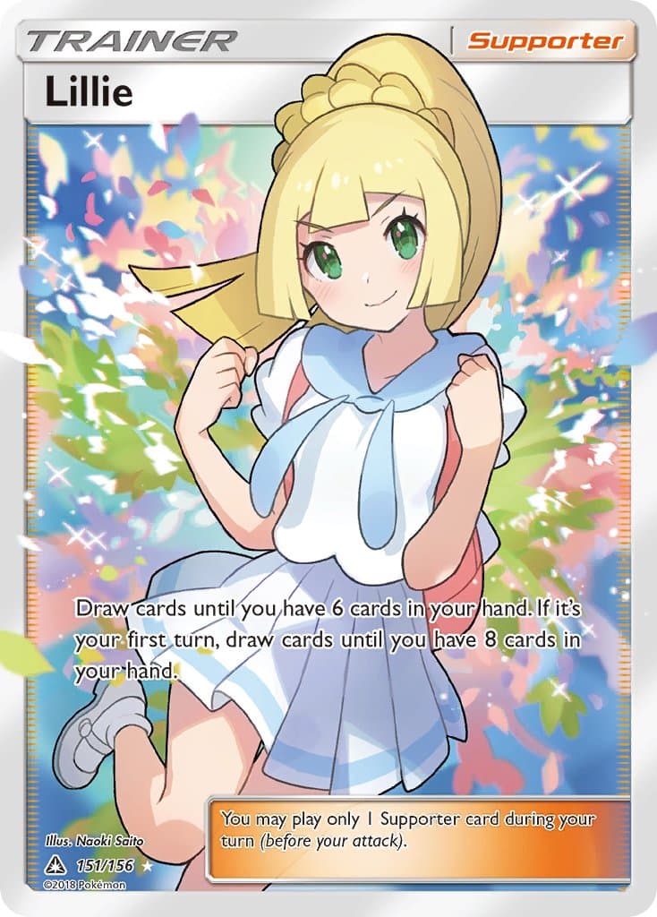 Lillie — Ultra Prism Pokémon card