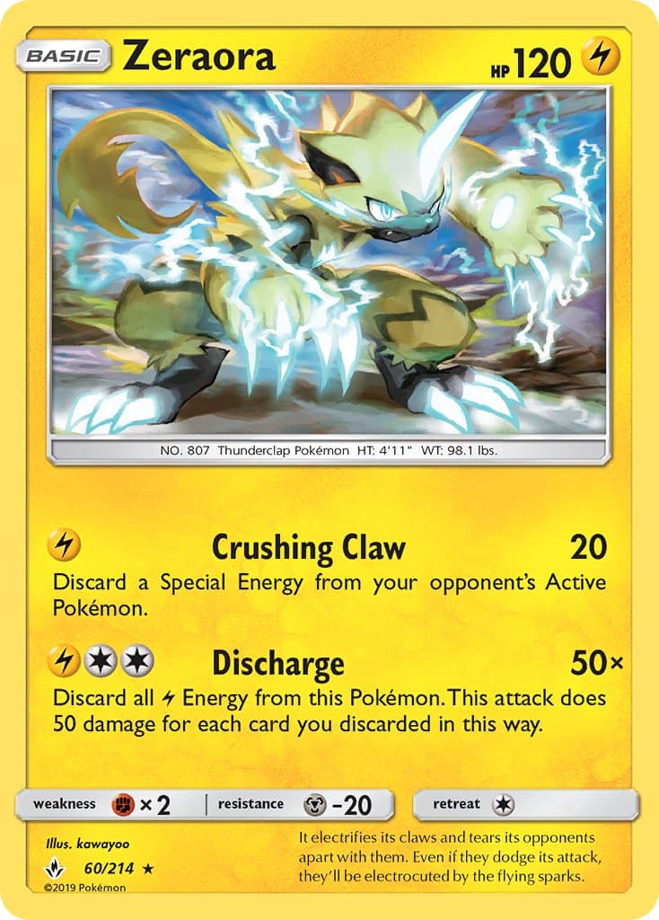 Zeraora — Unbroken Bonds
