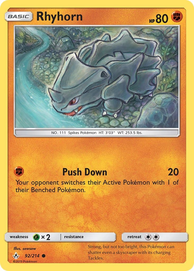 Rhyhorn — Unbroken Bonds