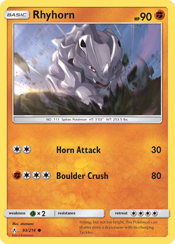 Rhyhorn — Unbroken Bonds