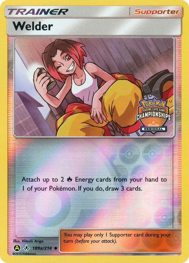 Welder Yaa — Unbroken Bonds Pokémon card