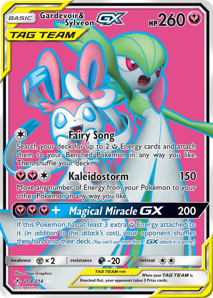 Gardevoir Sylveon Gx — Unbroken Bonds