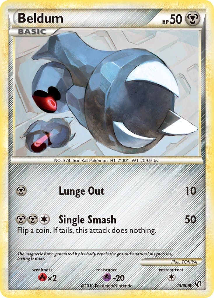 Beldum — Undaunted Pokémon card