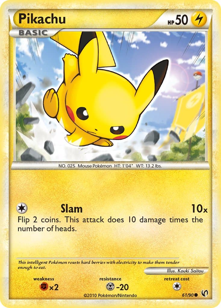 Pikachu — Undaunted Pokémon card