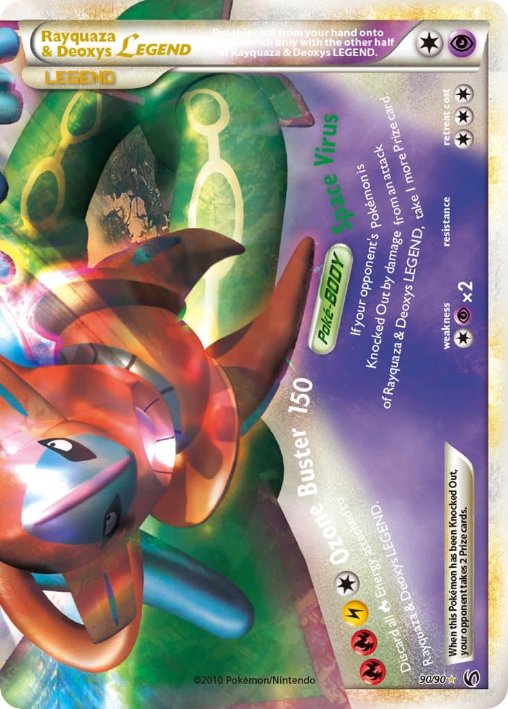 Rayquaza Deoxys Legend 90 — Undaunted