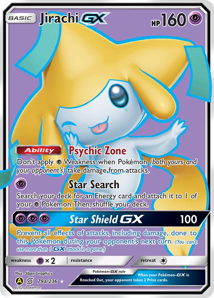 Jirachi Gx Ya — Unified Minds Pokémon card