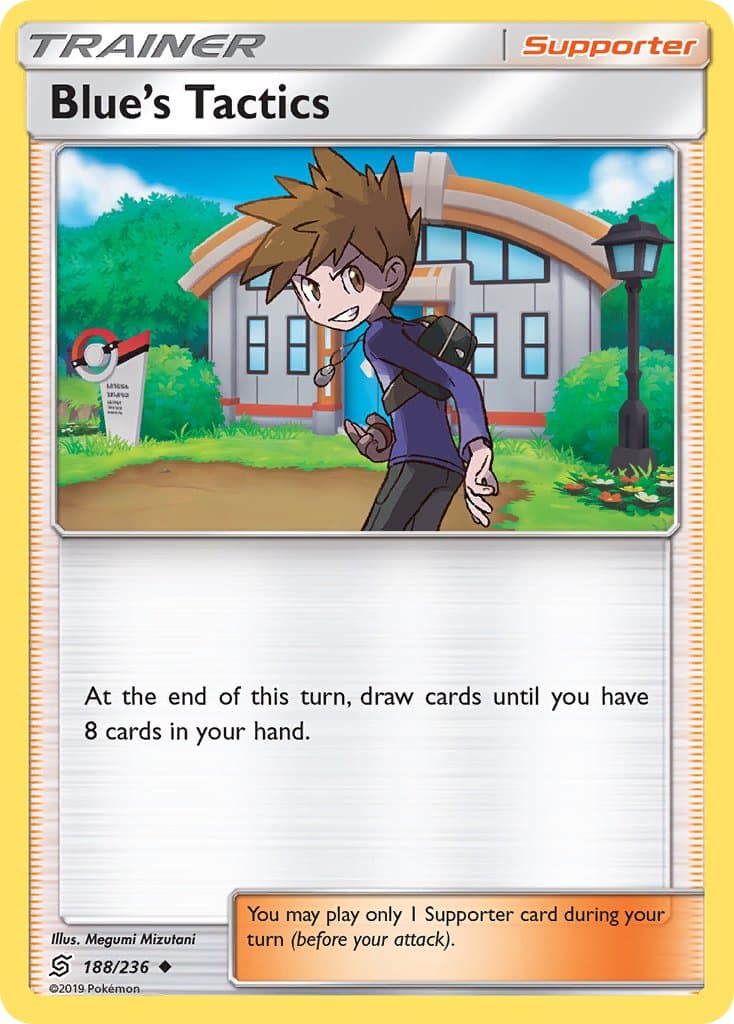 Blues Tactics — Unified Minds Pokémon card
