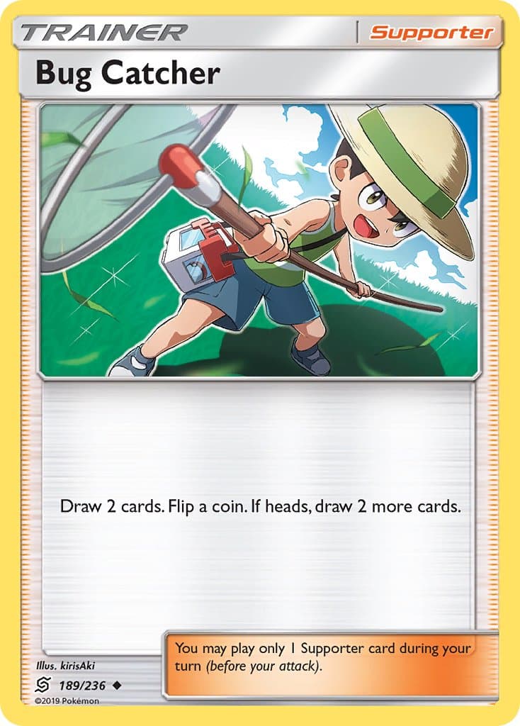 Bug Catcher — Unified Minds Pokémon card