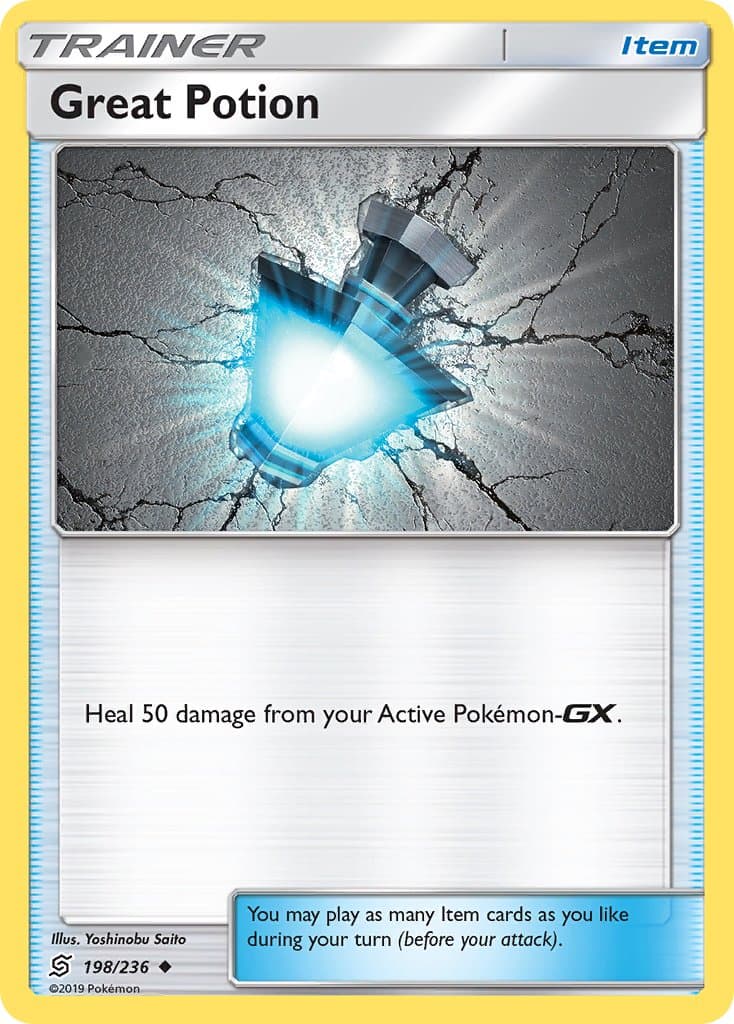 Great Potion — Unified Minds Pokémon card