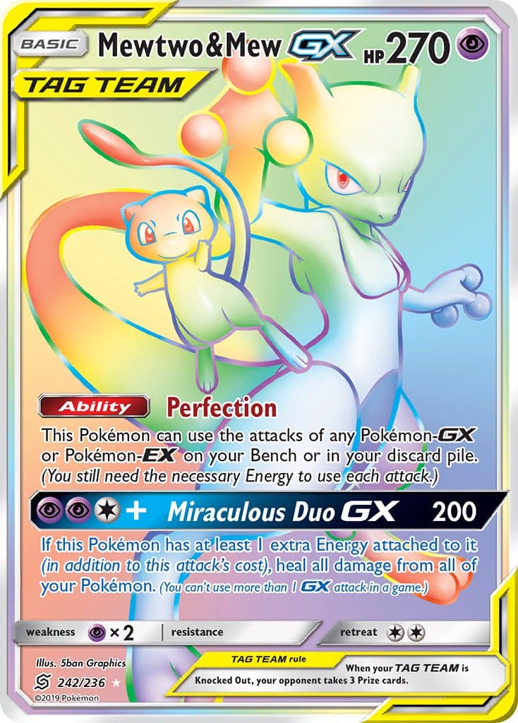 Mewtwo Mew Gx — Unified Minds