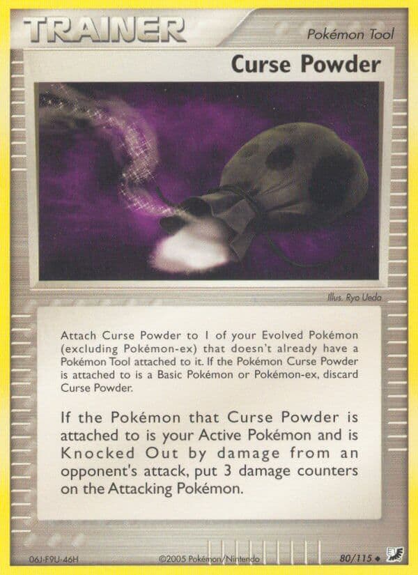 Curse Powder — Unseen Forces Pokémon card