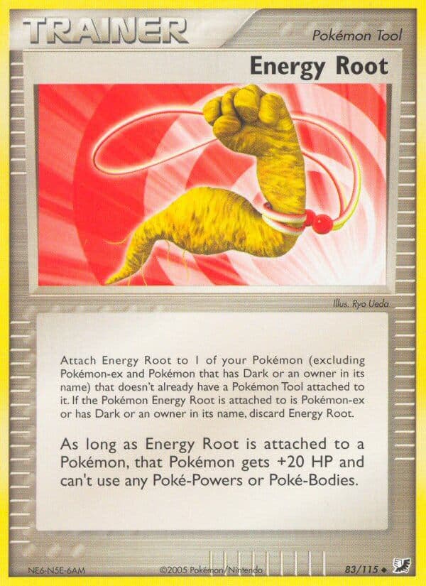 Energy Root — Unseen Forces Pokémon card