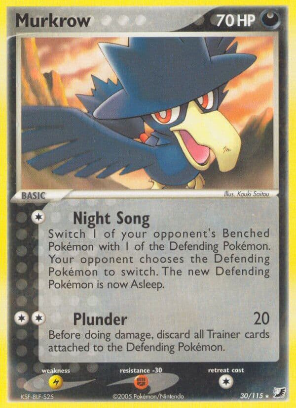 Murkrow — Unseen Forces Pokémon card