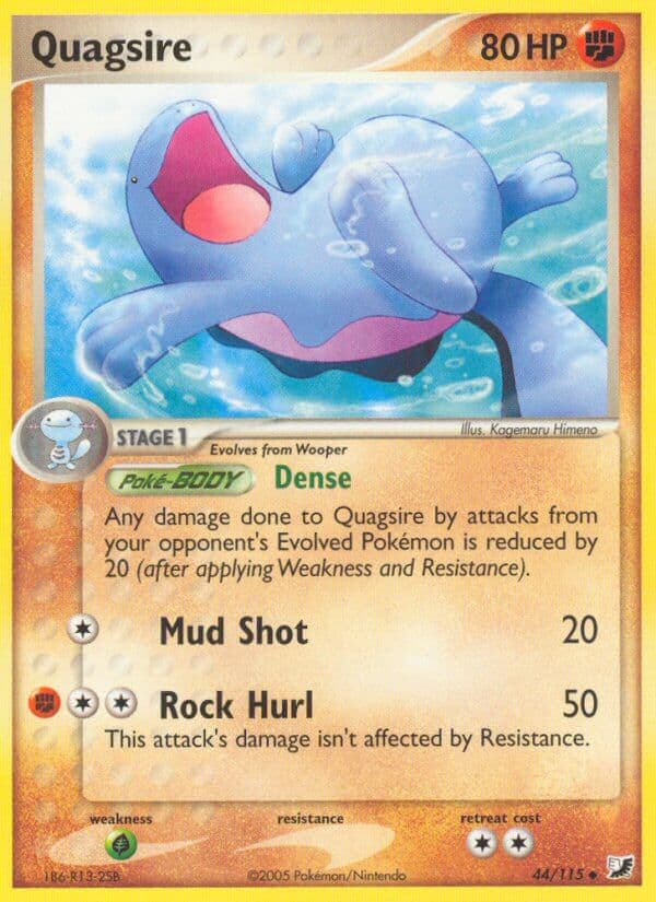 Quagsire — Unseen Forces Pokémon card