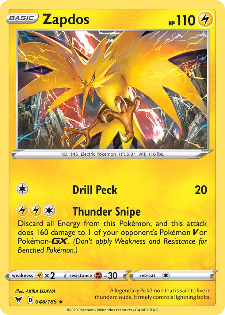 Zapdos — Vivid Voltage