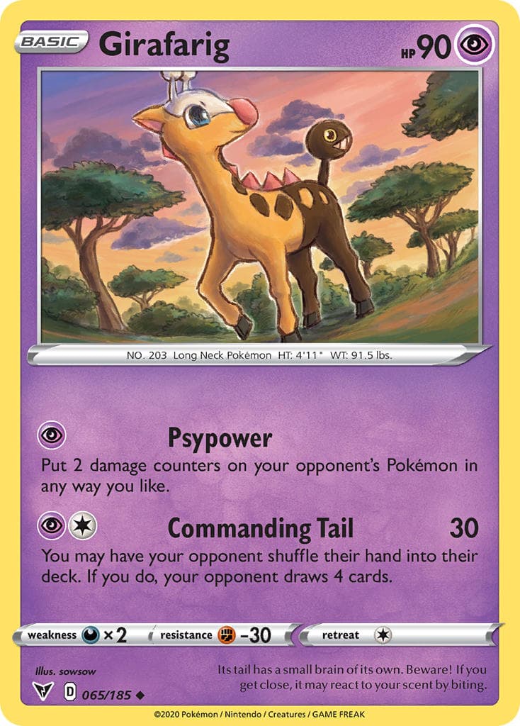 Girafarig — Vivid Voltage