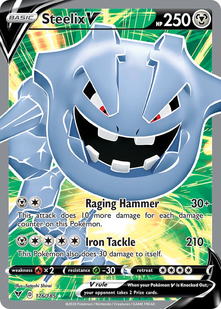 Steelix V — Vivid Voltage Pokémon card