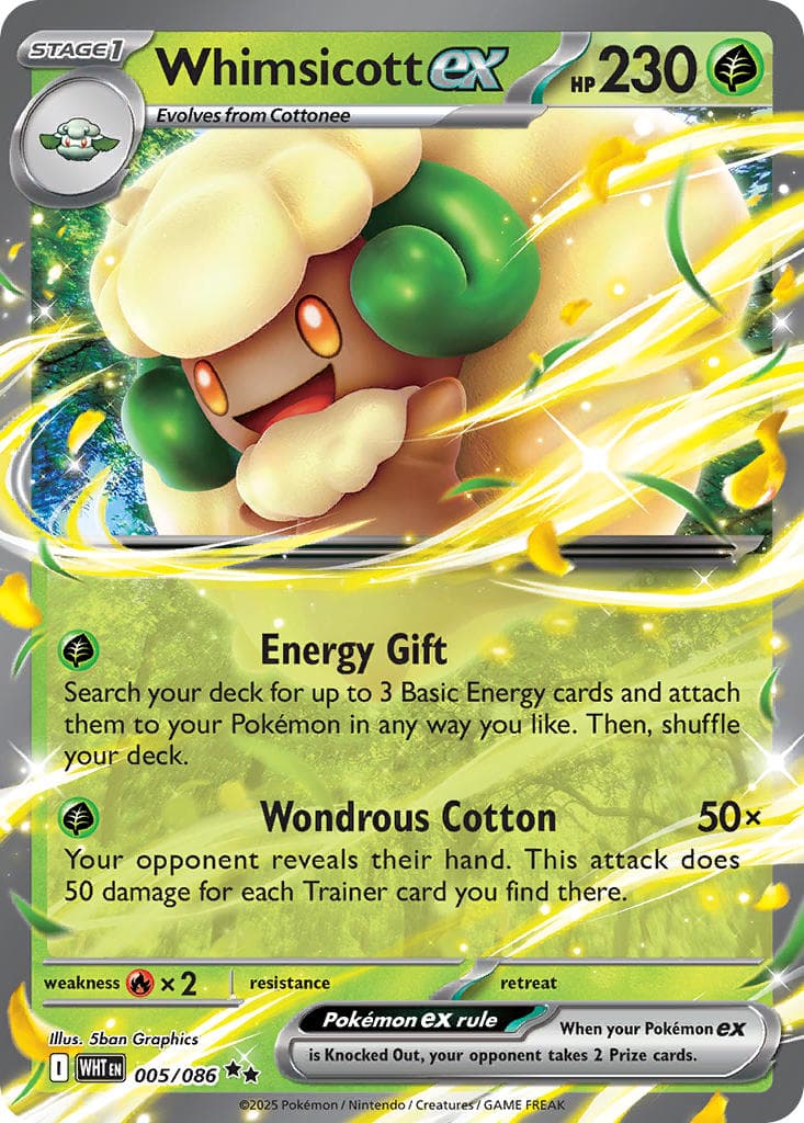 Card 005 — White Flare Pokémon card