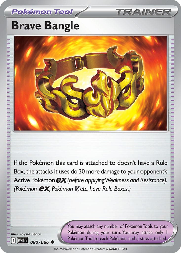 Card 080 — White Flare Pokémon card